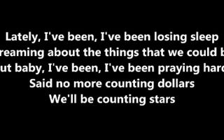 OneRepublic-Counting Stars (Corrected Lyrics)