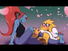 Undyne x Alphys - Jenny