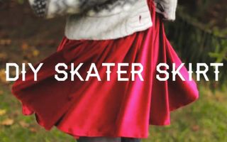 DIY CIRCLE / SKATER SKIRT