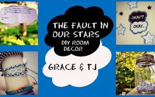 The Fault in Our Stars inspired Room Decor/ DIY crafts!|| Grace&TJ