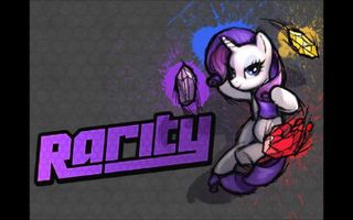 MLP Fighting is Magic - Rarity Theme