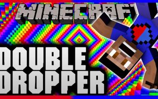 Minecraft DOUBLE DROPPER CHALLENGE with Vikkstar & PeteZahHutt (Minecraft Dropper Map)