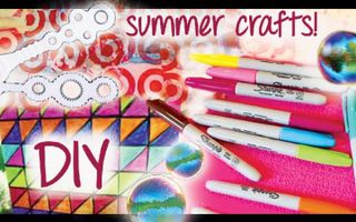 DIY Summer Craft Art Project Ideas! ✽ Fun & Cheap