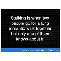 Are You A Stalker? (1)