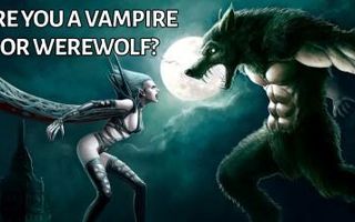 are you a vampire or a werewolf? (1)