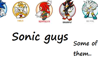 Which Sonic Guy Likes You?