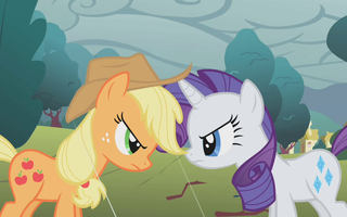 Would You Rather? (Rarity Vs. Applejack)