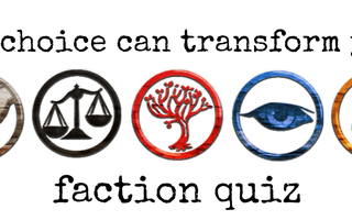 What faction in divergent are you in?