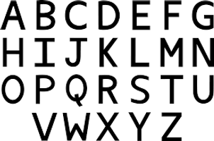 Do you know the alphabet?