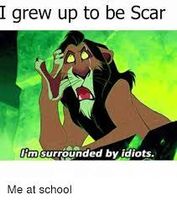 would scar be your mate.