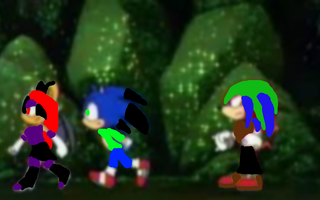 My Sonic fan characters.