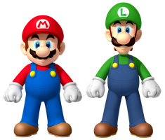 Mario VS Luigi!