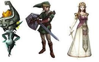 Zelda, Link, and Midna's journey.