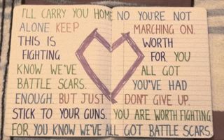 Paradise Fears - 'Battle Scars' Lyrics