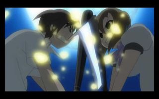 Higurashi no naku koro ni - Keiichi and Rena Fight Scene