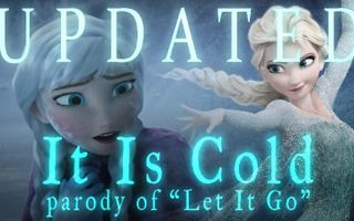 Funny Let It Go parody "It Is Cold" from Disney's Frozen - Hilarious Polar Vortex version