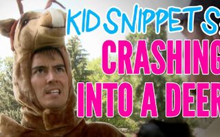 Kid Snippets: "Crashing Into A Deer" (Imagined by Kids)