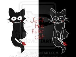 Jeff the killer cat by ~AnimeDoveKat on deviantART