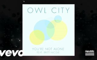 Owl City - You’re Not Alone (Lyric Video) ft. Britt Nicole