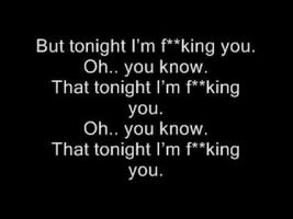 Enrique Iglesias - Tonight (I'm fuckin' You) - Lyrics / HD