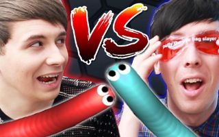 DAN VS. PHIL - SLITHER.IO