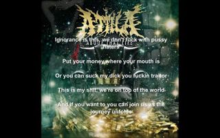 Attila- MIDDLE FINGERS UP Lyrics