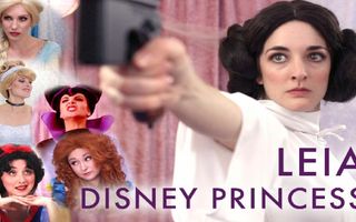 Princess Leia's Disney Welcoming Ceremony