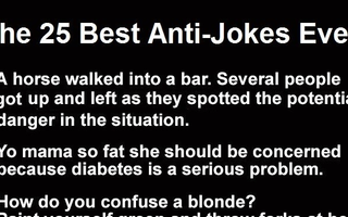 25 Of The Best Anti-Jokes Ever. #12 Is Gold.