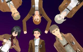 【MMD】Shingeki No Kyojin - Pink fluffy Armin