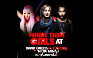 David Guetta ft Flo-Rida & Nicki Minaj - Where Them Girls At ( Instrumental W/Download! )