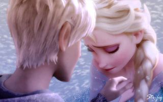 Elsa and Jack Frost // Afraid