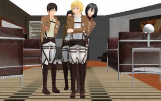 【MMD】Shingeki No Kyojin - Kick The Baby