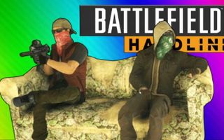 Battlefield Hardline Funny Moments - Couch Easter Egg, C4 Launches, Pictionary!