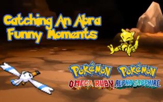 Pokemon ORAS Catching An Abra Funny Moments - Chocolate Milk Gamer