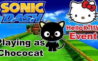 Sonic Dash - Hello Kitty - Chococat