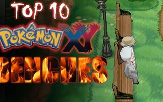 Top 10 Benches in Pokémon X & Y