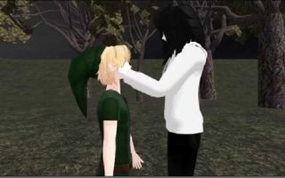 MMD - NO HOMO ((creepypasta))