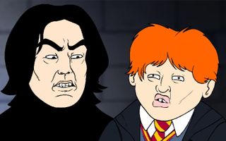 Wingardium Leviosa (Harry Potter Parody) - Oney Cartoons