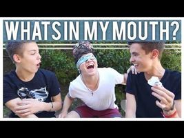 WHATS IN MY MOUTH? w/ Jc Caylen & Matthew Espinosa