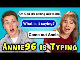 TEENS READ ANNIE96 IS TYPING... | Creepiest Texts Ever (React)