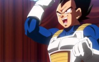 Dragon Ball Z Battle of Gods English HD - Vegeta Bingo Dance - Christopher Sabat