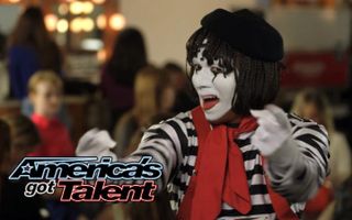 Larry The Mime: Nick Cannon Pulls Prank On Judges - America's Got Talent 2014 (Highlight)