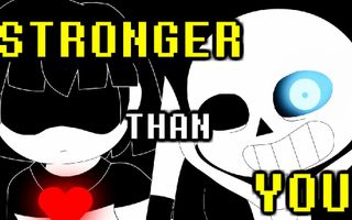 Sans Battle - Stronger Than You (Undertale Animation)