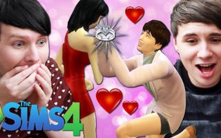 DIL PROPOSES - Dan and Phil Play: Sims 4 #28