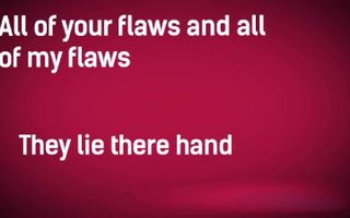 Bastille- flaws lyric video