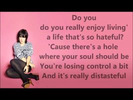 Fuck you - Lily Allen. Lyrics HD