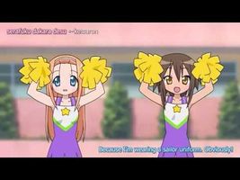 Lucky Star OP / Opening / Intro HD 720p Subtitled らき☆すた