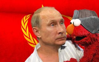 Elmo's gonna dance for the motherland??