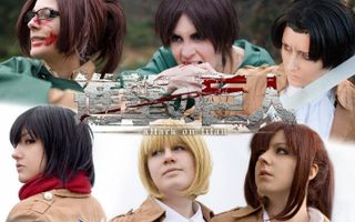 Shingeki no Kyojin 進撃の巨人 Attack on titan Jiyuu no tsubasa 自由の翼 Cosplay CMV