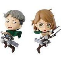 Amazon.com: Attack on Titan Petra Ral Investigation Team Chibi Revival Group Figure: Toys & Games